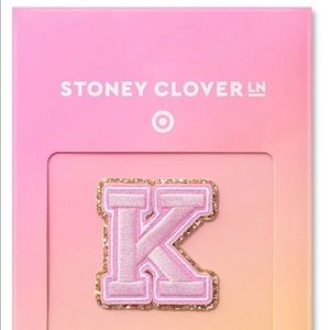 NWT Stoney Clover Ln x Target Letter Patch - Letter K